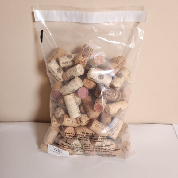 100 Assorted Used Wine Corks DIY Craft Arts Projects Decor Recycled Upcycling - Picture 3 of 4